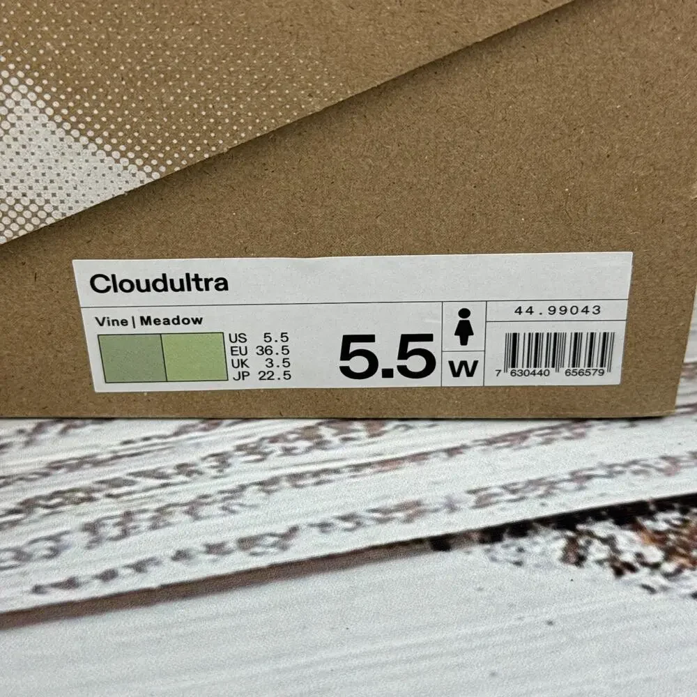 On Cloudultra Womens US 5.5 Trail Running Shoes Vine Meadow